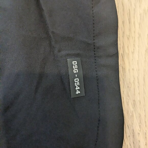 ASRV Sportswear Ultralight 5" high split liner short, black/black, large, mens. - Picture 5 of 8